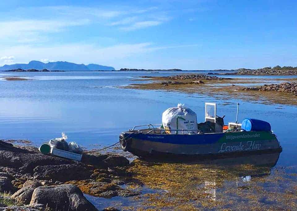 Sørøya ble dessverre toktets nordligste ryddestopp i 2018