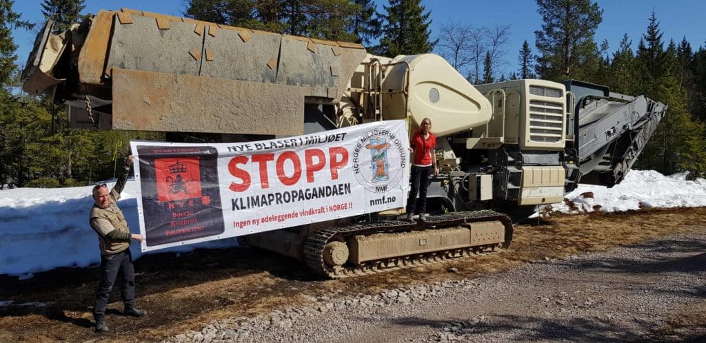 Kampen mot monsterturbiner på Finnskogen igang