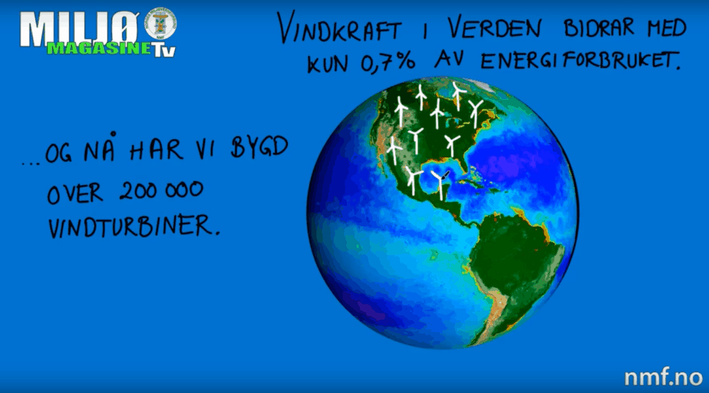 Vindkraft – sparer vi CO2 og har vi plass?