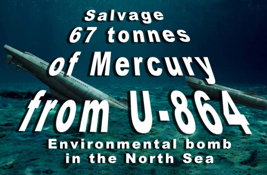 Green Warriors of Norway: “Salvage the 67 tonnes mercury bomb now”