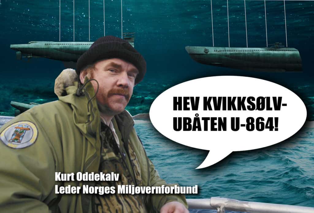 Kurt Oddekalv: Ekspertutvalget for U-864 mangler miljøorganisasjon