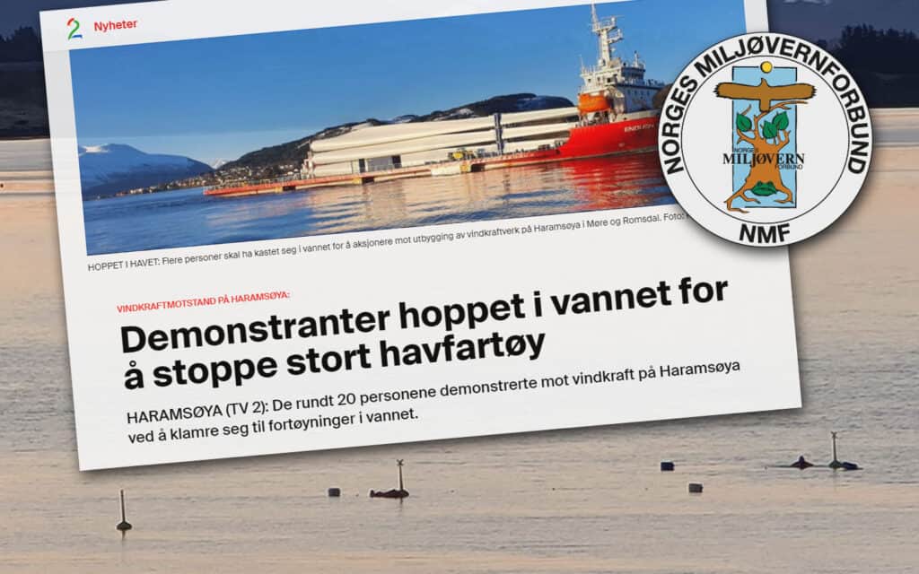 Pågående aksjoner på Haramsøya